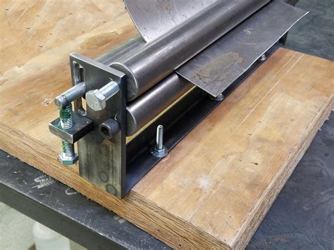 sheet metal slip roller plans|10 gauge sheet metal roller.